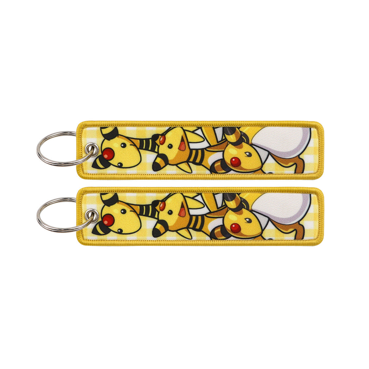 Embroidered Keychain – Cute Monster Pendant,Perfect Gift for Friends,005A