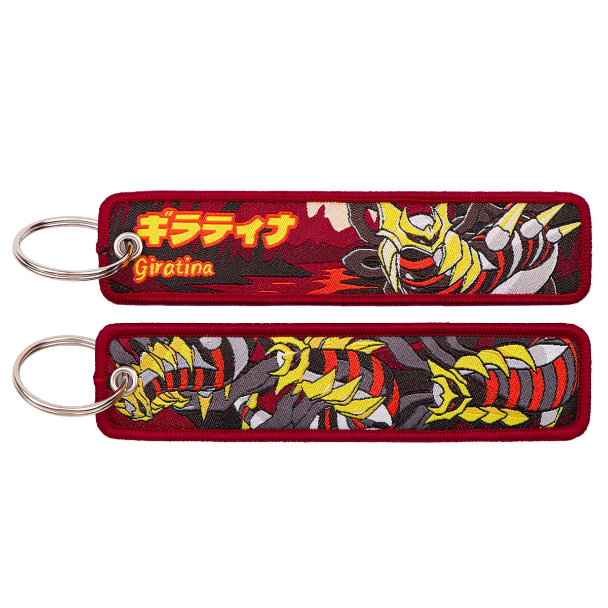 Embroidered Keychain – Cute Monster Pendant,Perfect Gift for Friends,005