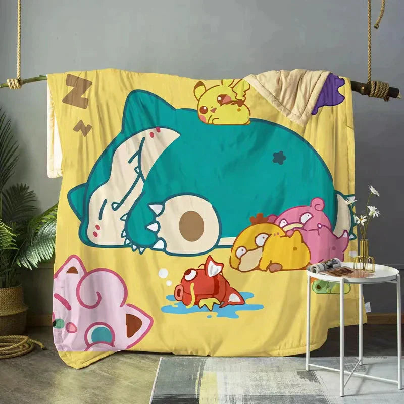 Sleepy Cooling Blanket,Gift For Pokémon Lovers,P-C-760