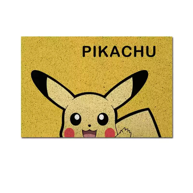 Pikachu Pokémon Silky Loop Entrance Mat,Perfect for Pokémon Fans,B-C-1087