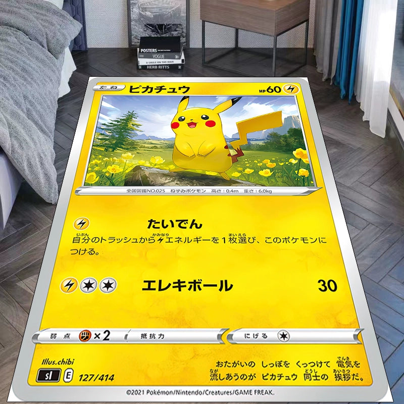 Pokémon Pikachu,Raichu,and Alolan Raichu Electric-Type Throw Blanket,Ultra Soft and Cozy,Perfect for Pokémon Fans,B-C-1076