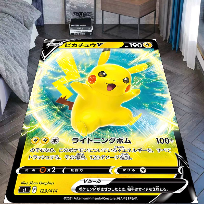 Pokémon Pikachu,Raichu,and Alolan Raichu Electric-Type Throw Blanket,Ultra Soft and Cozy,Perfect for Pokémon Fans,B-C-1076