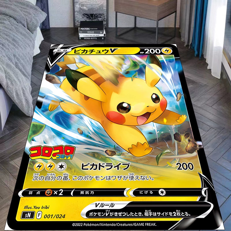 Pokémon Pikachu,Raichu,and Alolan Raichu Electric-Type Throw Blanket,Ultra Soft and Cozy,Perfect for Pokémon Fans,B-C-1076