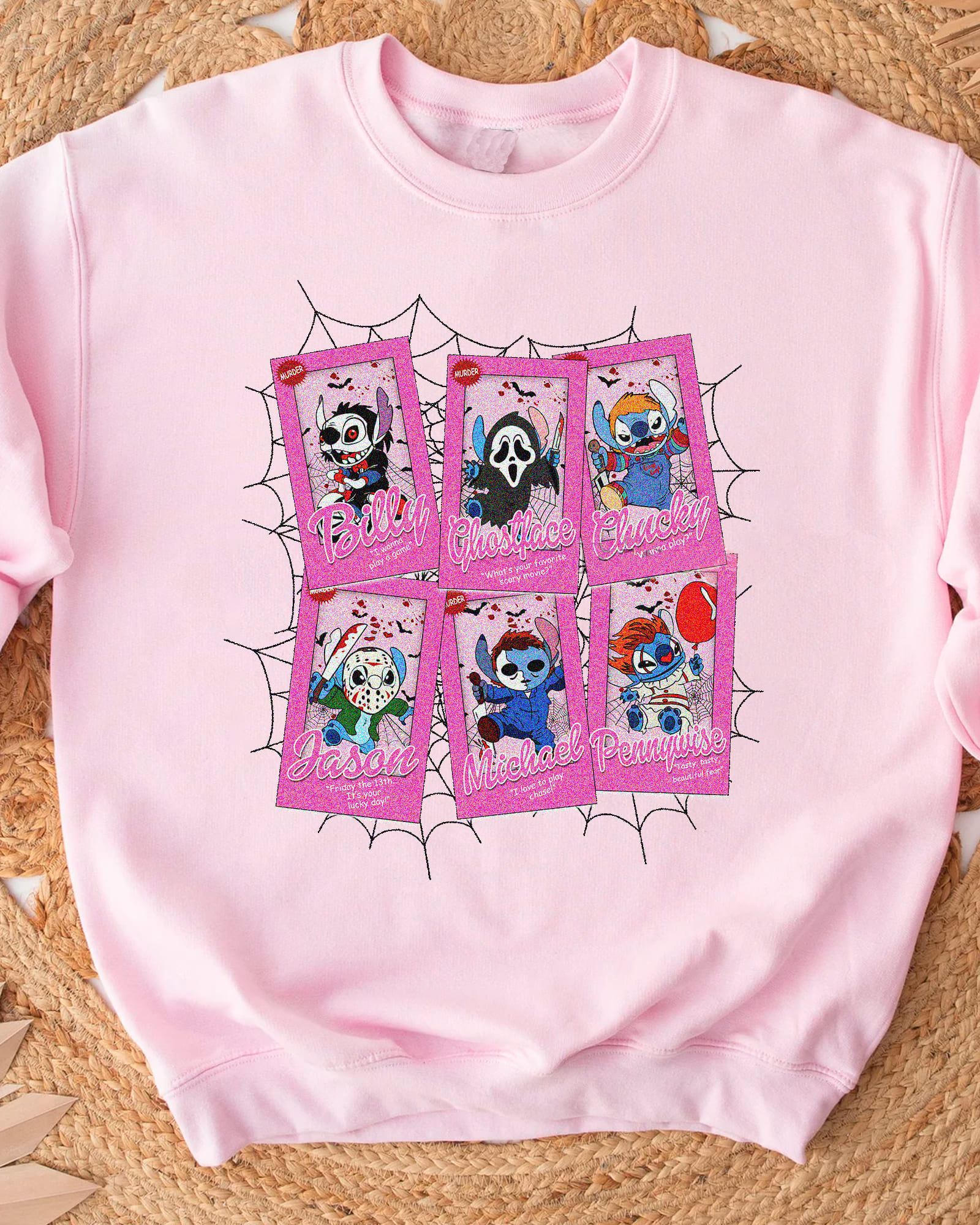 Scary Costume Stitch Halloween T-Shirt,Crewneck,Hoodie For Gift,H-C-141