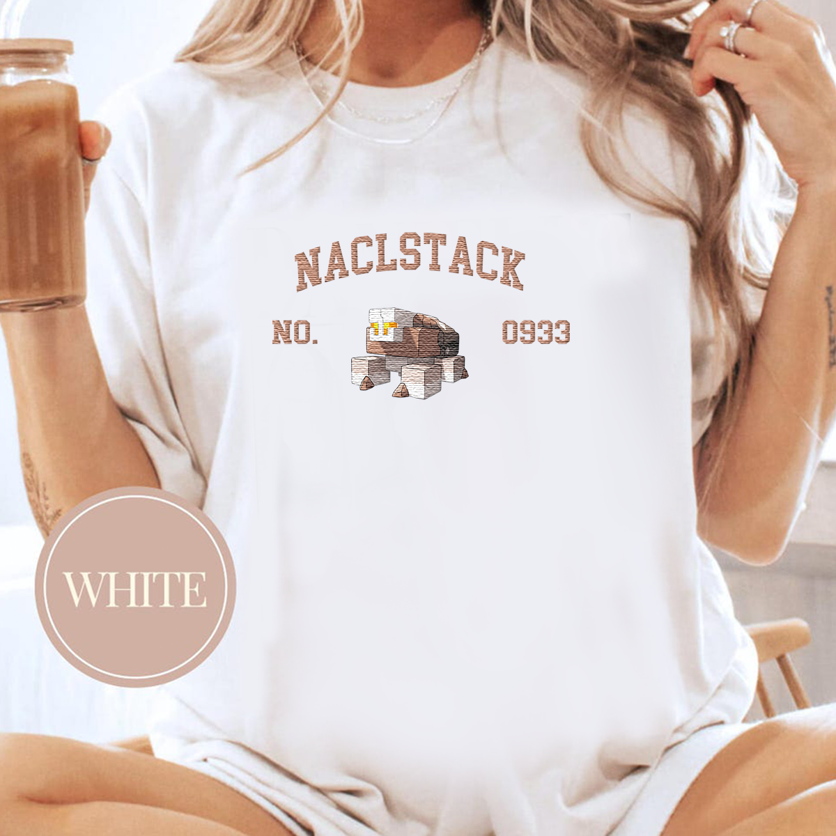 Naclstack Anime-Themed Embroidered T-Shirt,Crewneck,Hoodie-Trendy Versatile and a Thoughtful Gift for Friends,H-C-1826