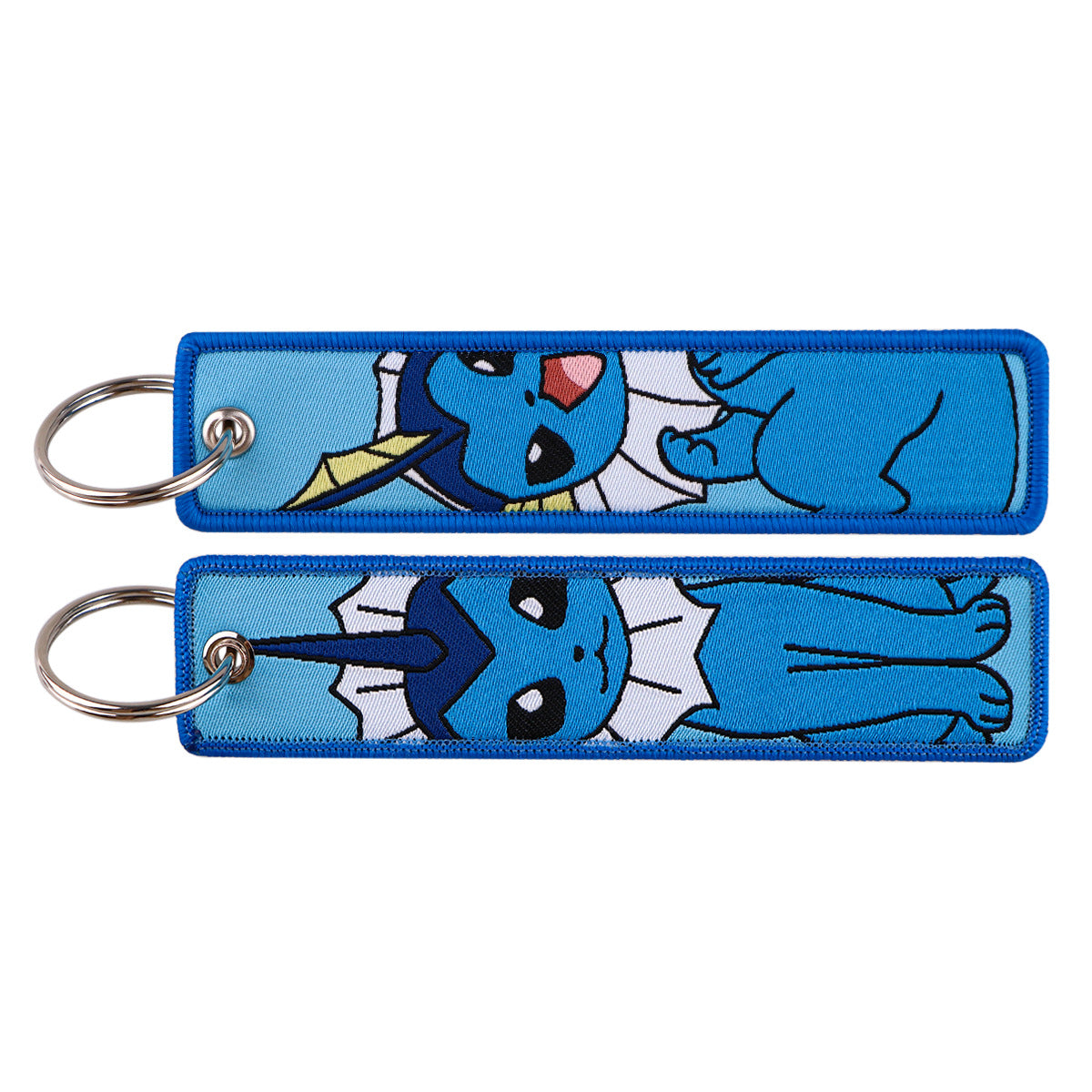 Pokémon Embroidered Keychain – Cute Pocket Monster Pendant,Perfect Gift for Friends,005