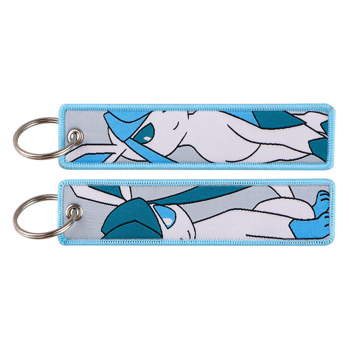 Embroidered Keychain – Cute Monster Pendant,Perfect Gift for Friends,005