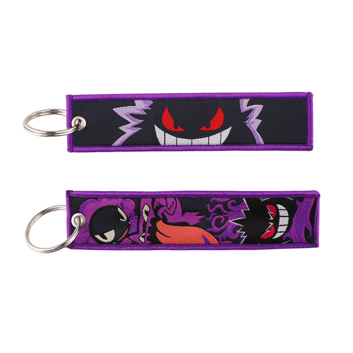 Embroidered Keychain – Cute Monster Pendant,Perfect Gift for Friends,005