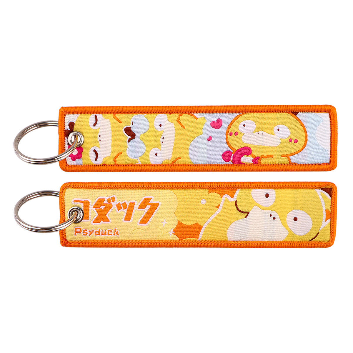 Embroidered Keychain – Cute Monster Pendant,Perfect Gift for Friends,005