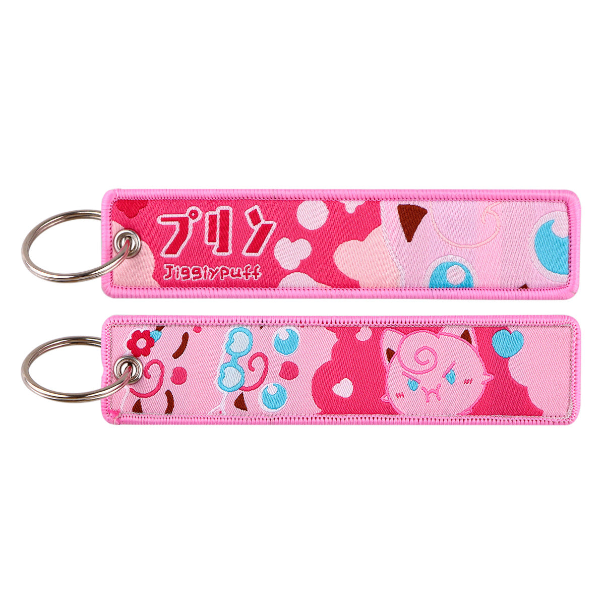 Embroidered Keychain – Cute Monster Pendant,Perfect Gift for Friends,005