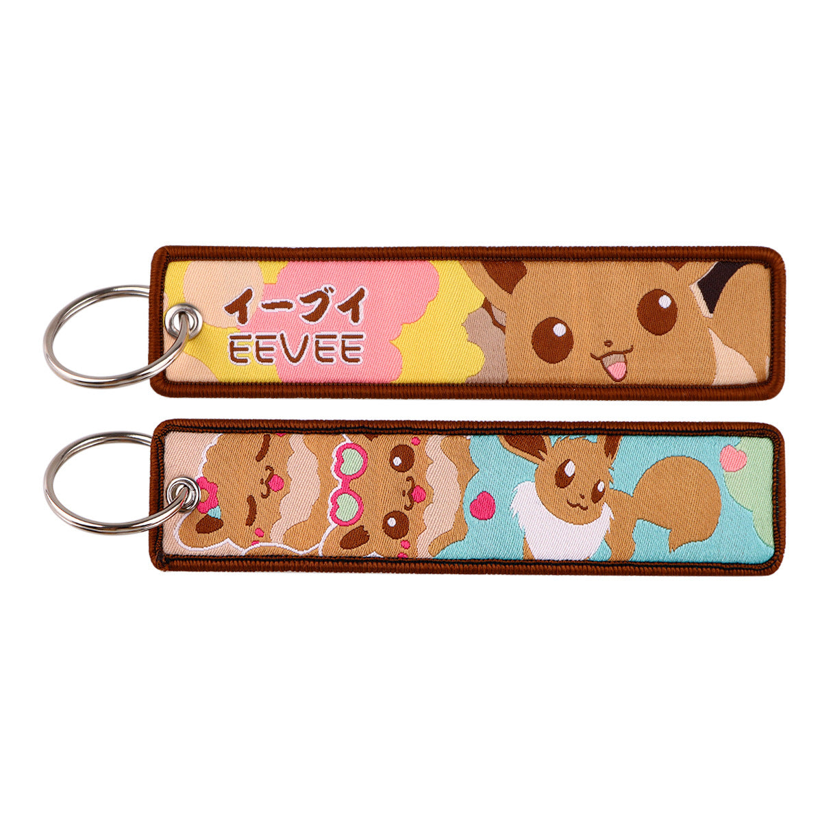 Embroidered Keychain – Cute Monster Pendant,Perfect Gift for Friends,005A