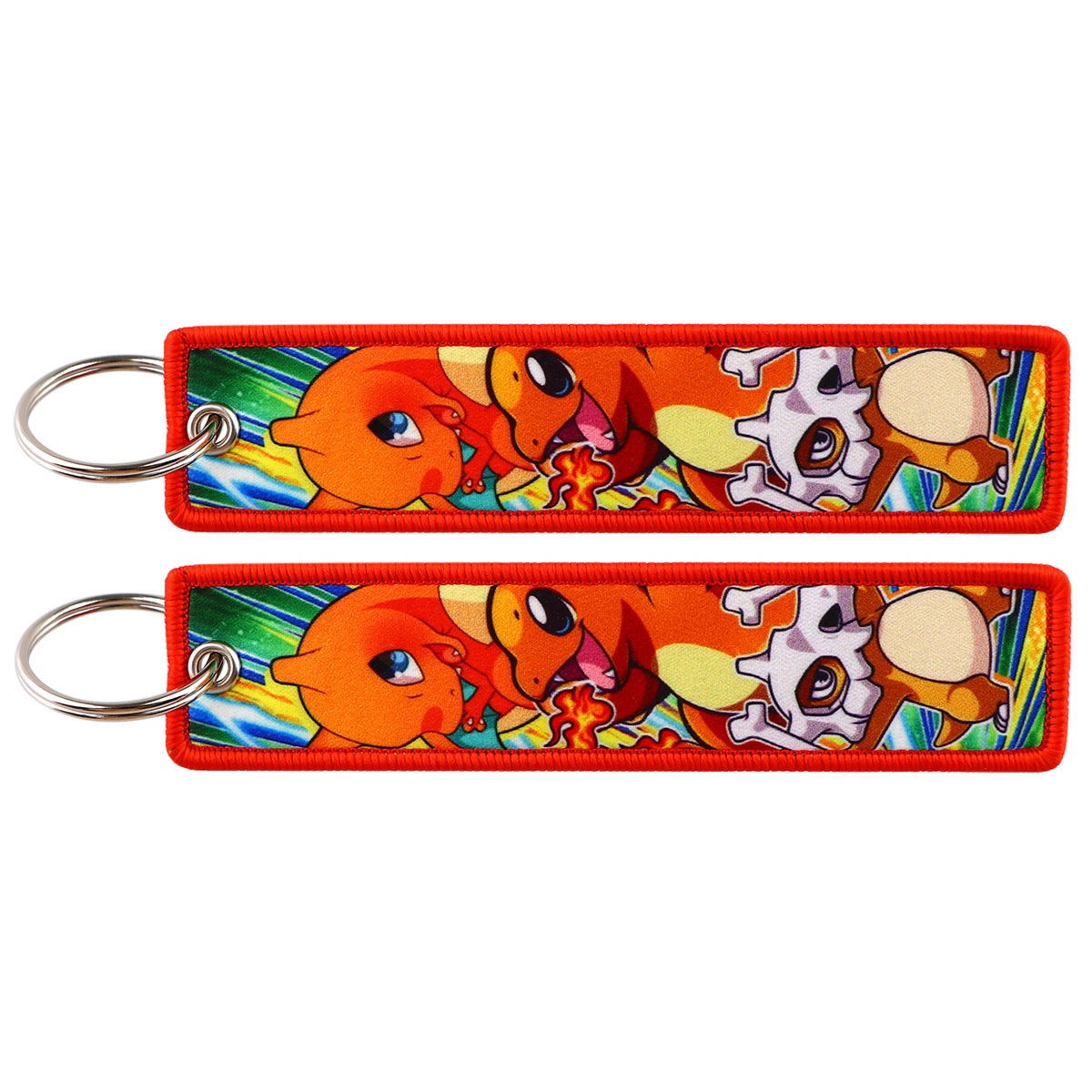 Embroidered Keychain – Cute Monster Pendant,Perfect Gift for Friends,005A