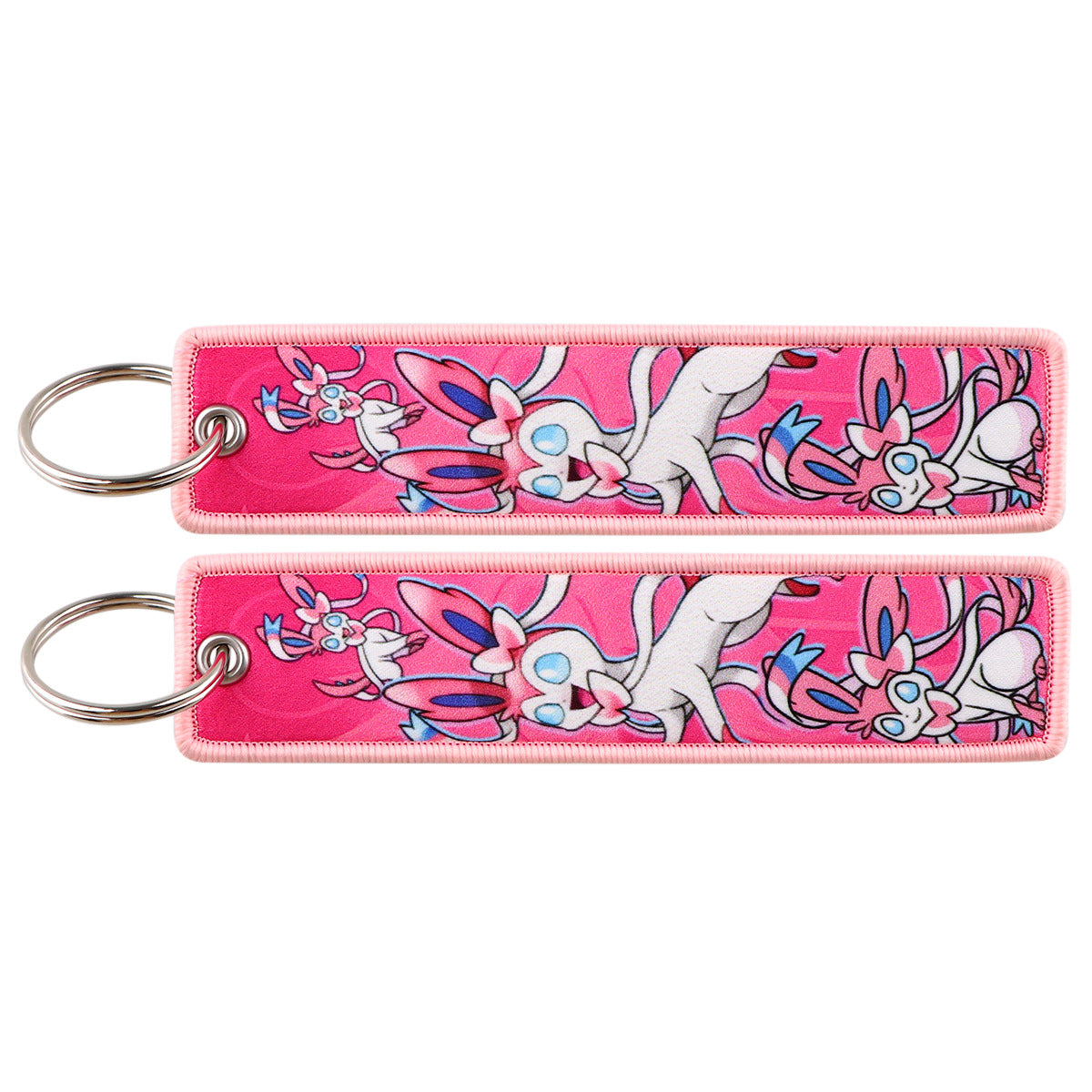 Embroidered Keychain – Cute Monster Pendant,Perfect Gift for Friends,005