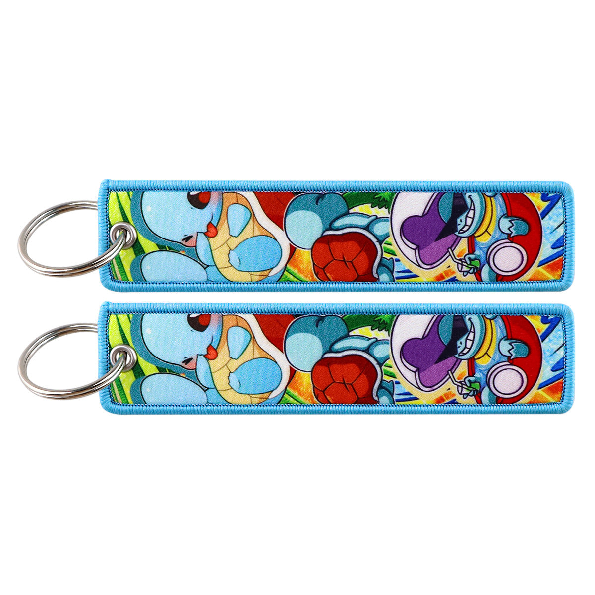 Embroidered Keychain – Cute Monster Pendant,Perfect Gift for Friends,005