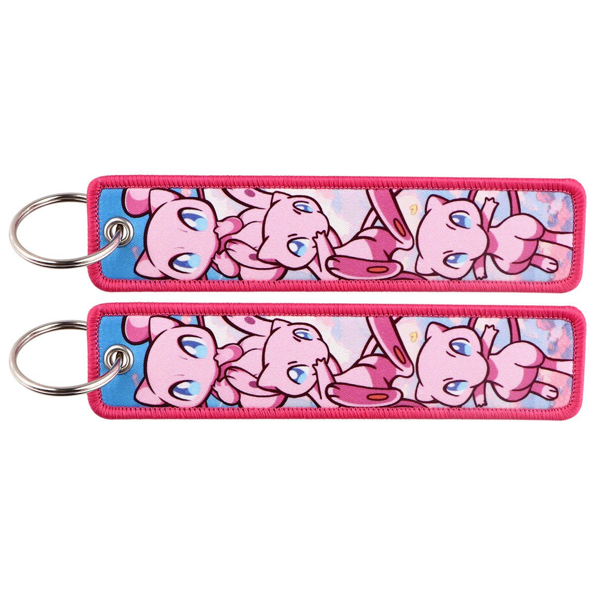 Embroidered Keychain – Cute Monster Pendant,Perfect Gift for Friends,005A