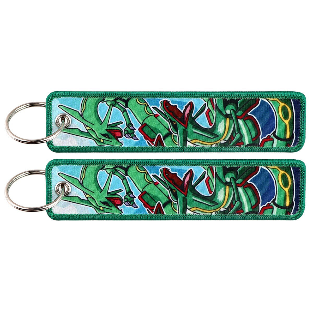 Pokémon Embroidered Keychain – Cute Pocket Monster Pendant,Perfect Gift for Friends,005