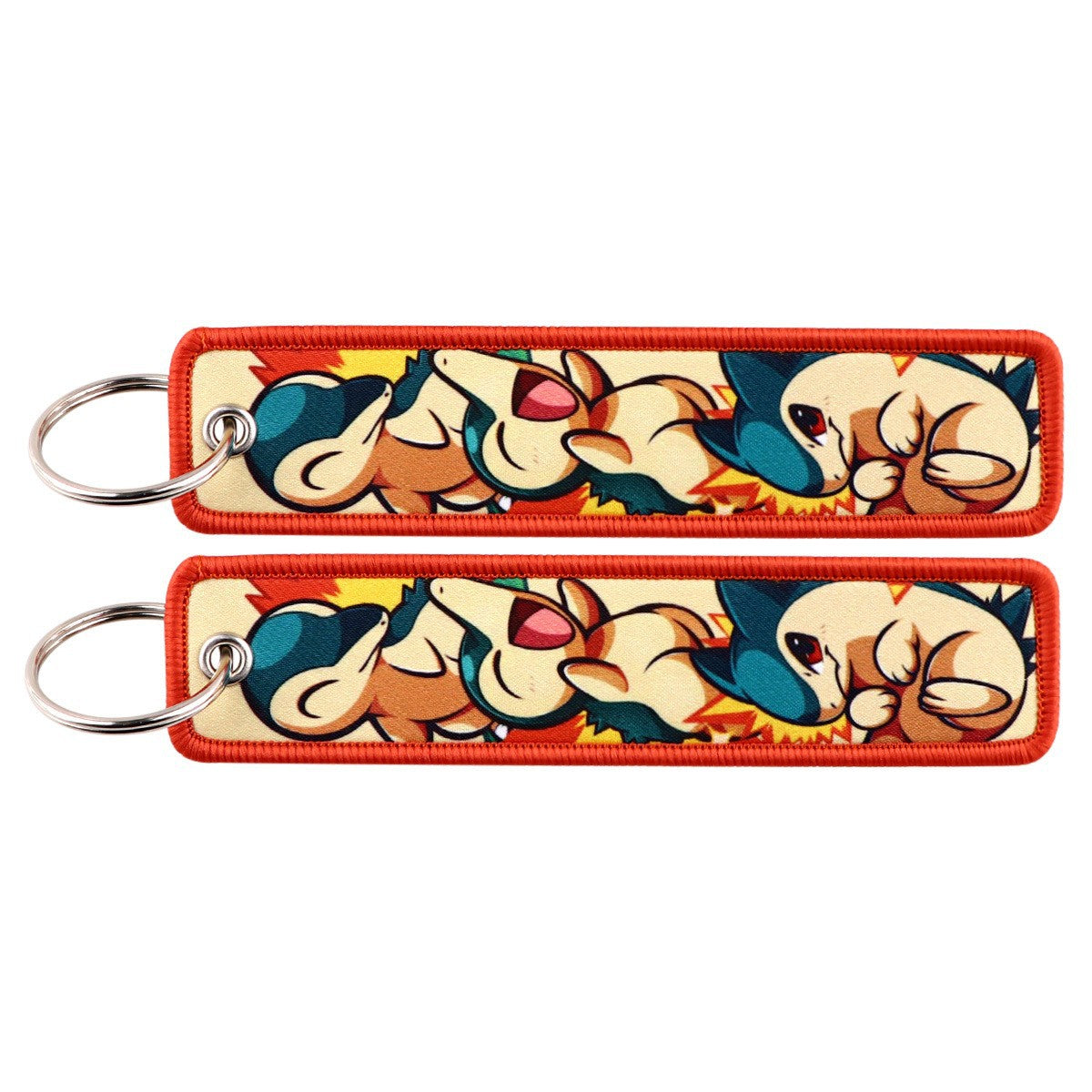 Embroidered Keychain – Cute Monster Pendant,Perfect Gift for Friends,005A