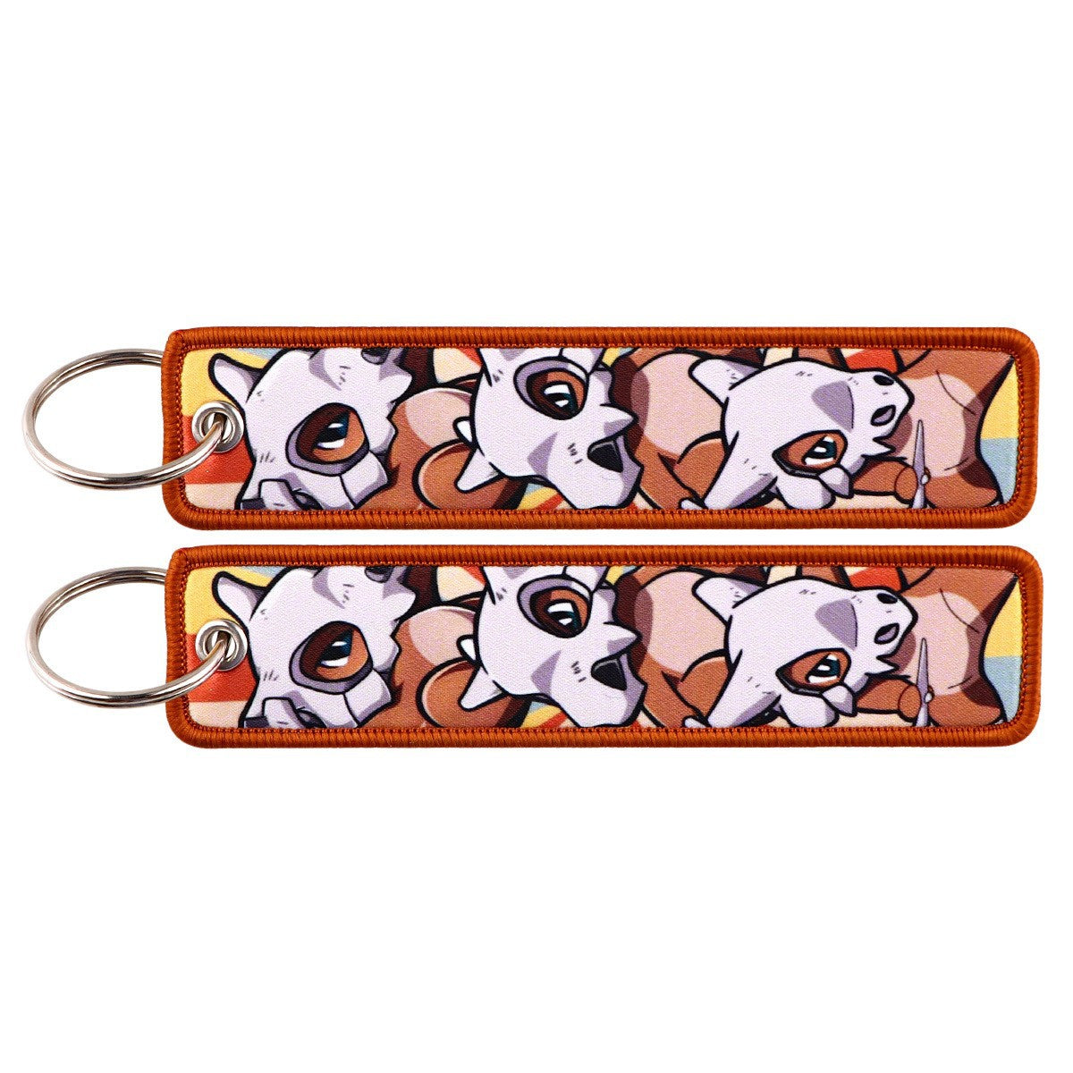 Embroidered Keychain – Cute Monster Pendant,Perfect Gift for Friends,005A
