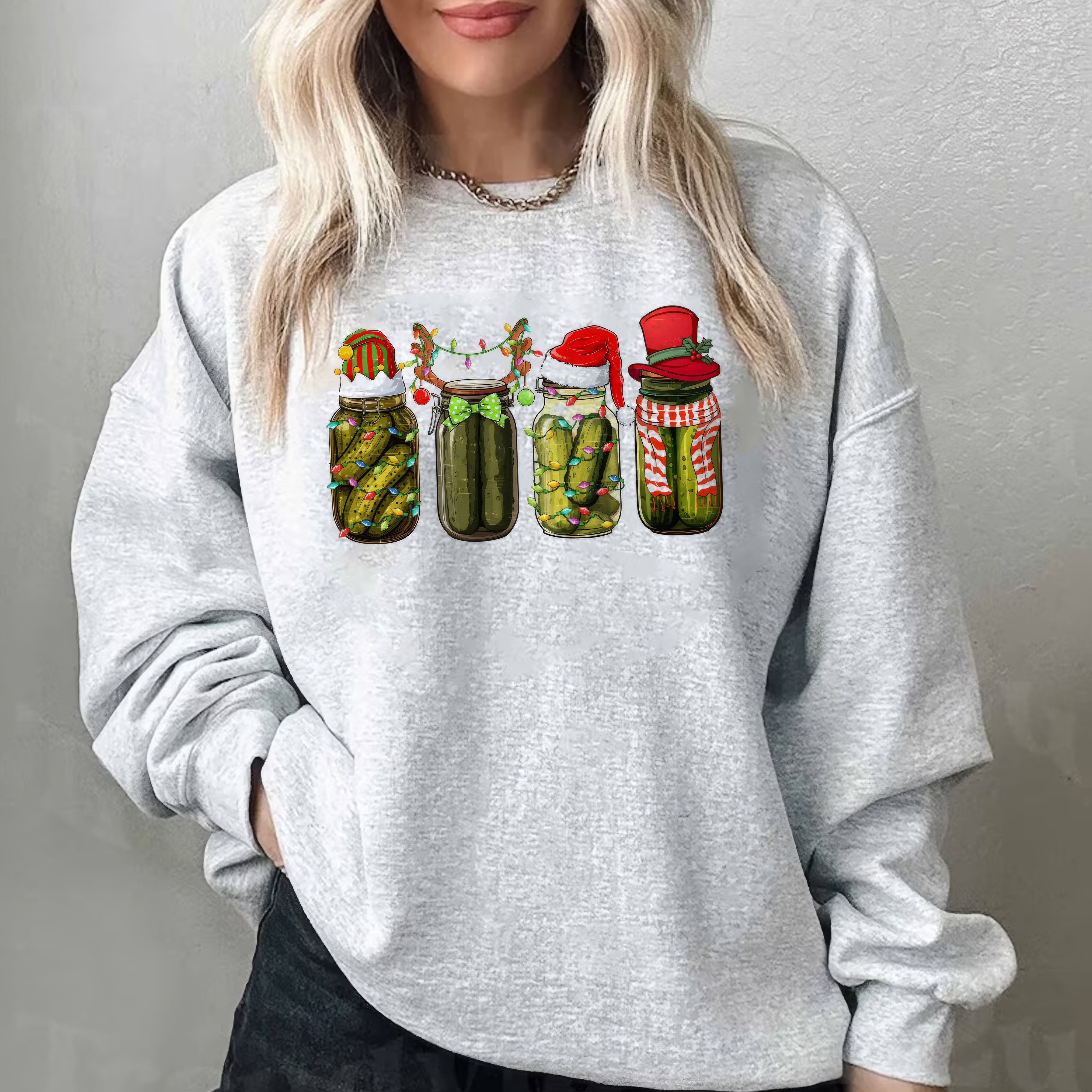 Cute Christmas Pickle T-Shirt,Crewneck,Hoodie,TS-C-309