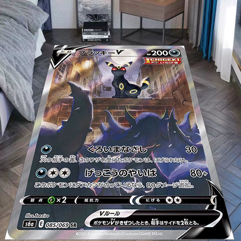 Eevee Evolution Blanket–Featuring Ice,Fairy,and Psychic Types,a Must-Have for Fans,B-C-1074