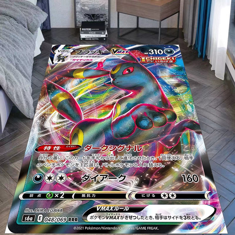 Eevee Evolution Blanket–Featuring Ice,Fairy,and Psychic Types,a Must-Have for Fans,B-C-1074