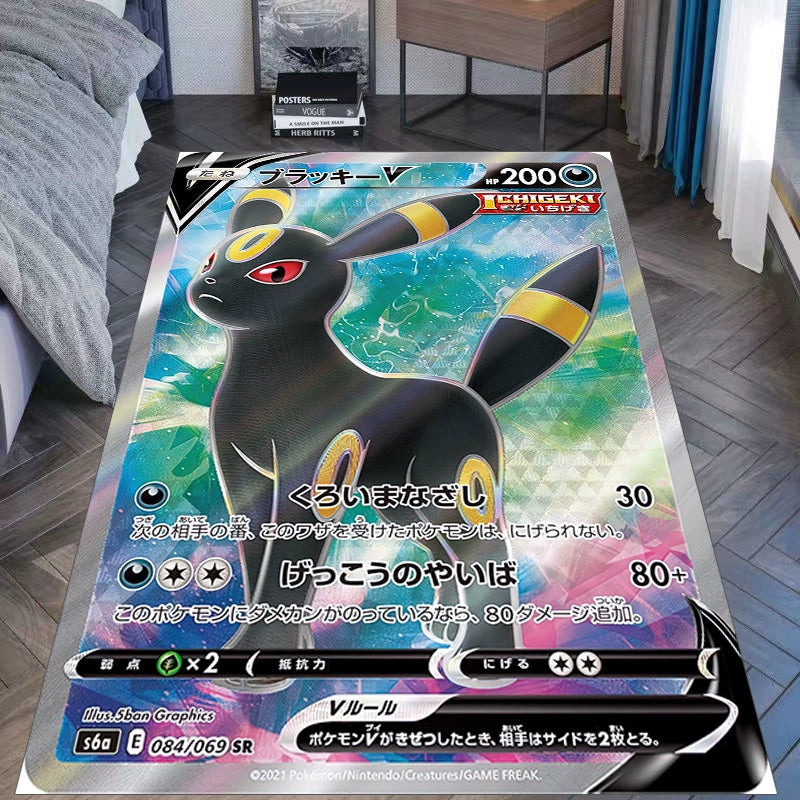 Eevee Evolution Blanket–Featuring Ice,Fairy,and Psychic Types,a Must-Have for Fans,B-C-1074