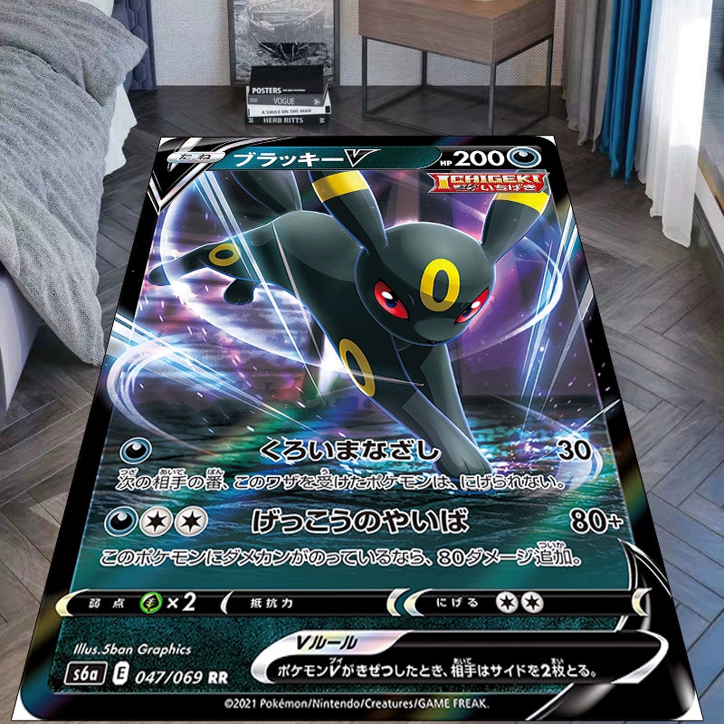Eevee Evolution Blanket–Featuring Ice,Fairy,and Psychic Types,a Must-Have for Fans,B-C-1074