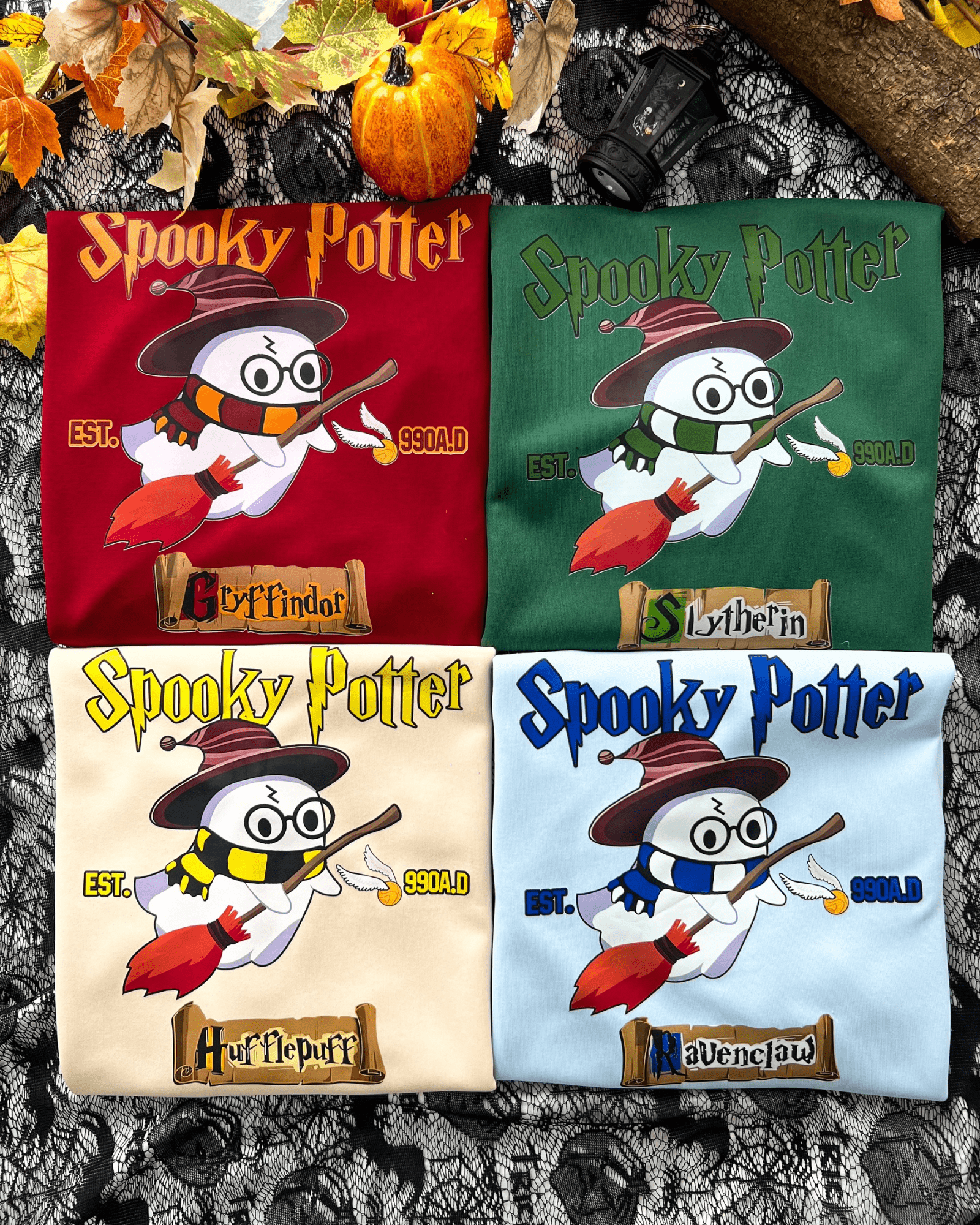 Spooky Potter X HG House Halloween T-Shirt,Crewneck,Hoodie,TS-C-337