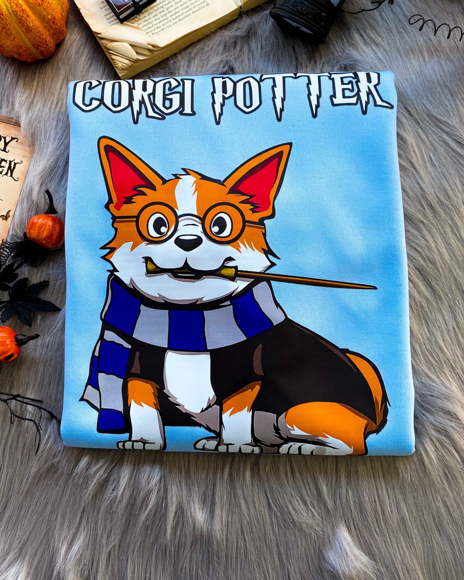 CORGI Potter × HG House Halloween T-Shirt,Crewneck,Hoodie,TS-C-422