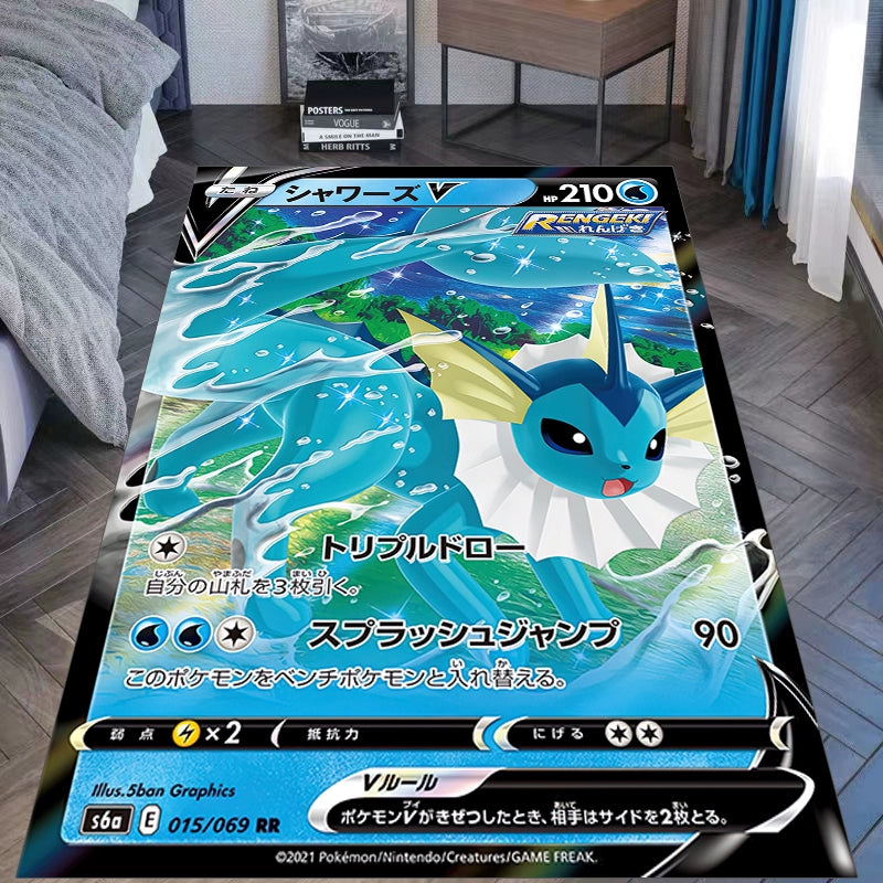 Eevee Evolution Blanket–Featuring Ice,Fairy,and Psychic Types,a Must-Have for Fans,B-C-1074