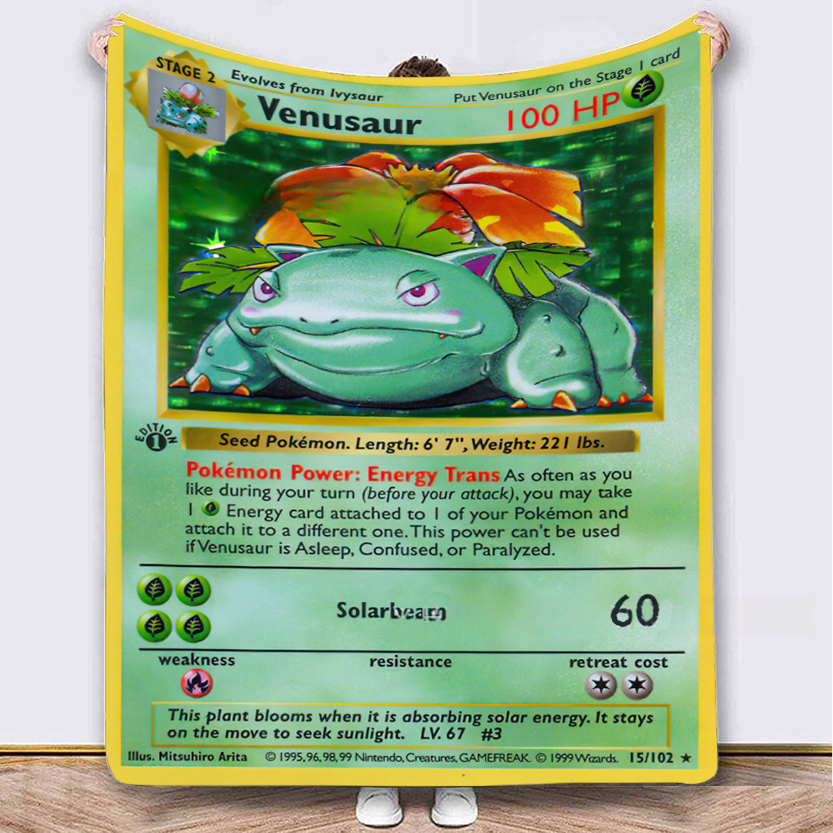 Pokémon Fleece Blanket Digital Printed Throw Blanket,B-C-1049