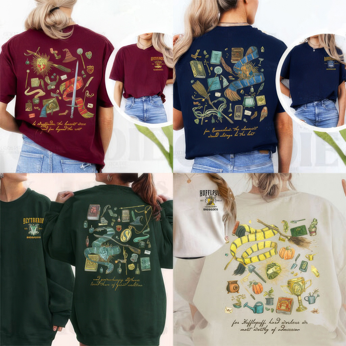 Wizard Hogwarts Crewneck,Harry Potter Shirt,Bookies Hoodie,H-C-172