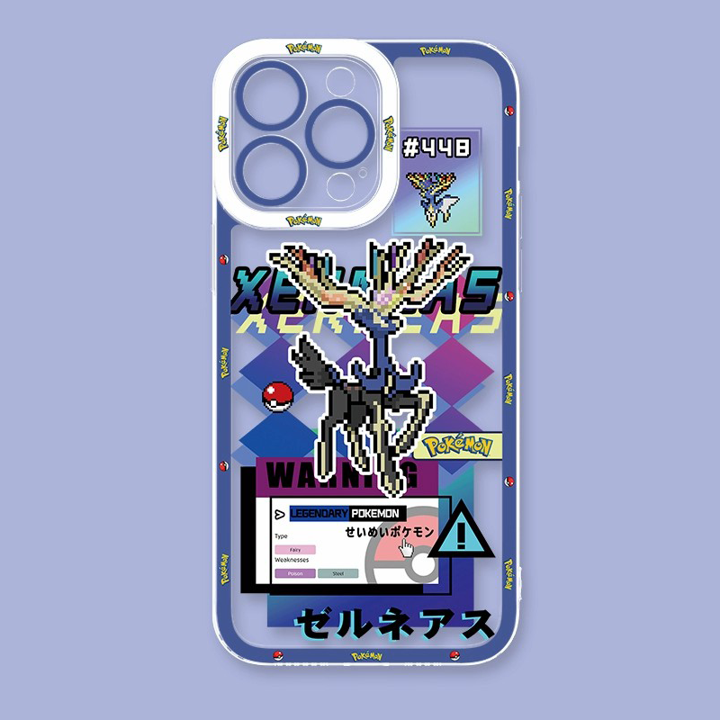 Creative Pixel Art Shockproof Anime Characters iPhone Case – Ideal Gift for Fans and Friends,PC-1224