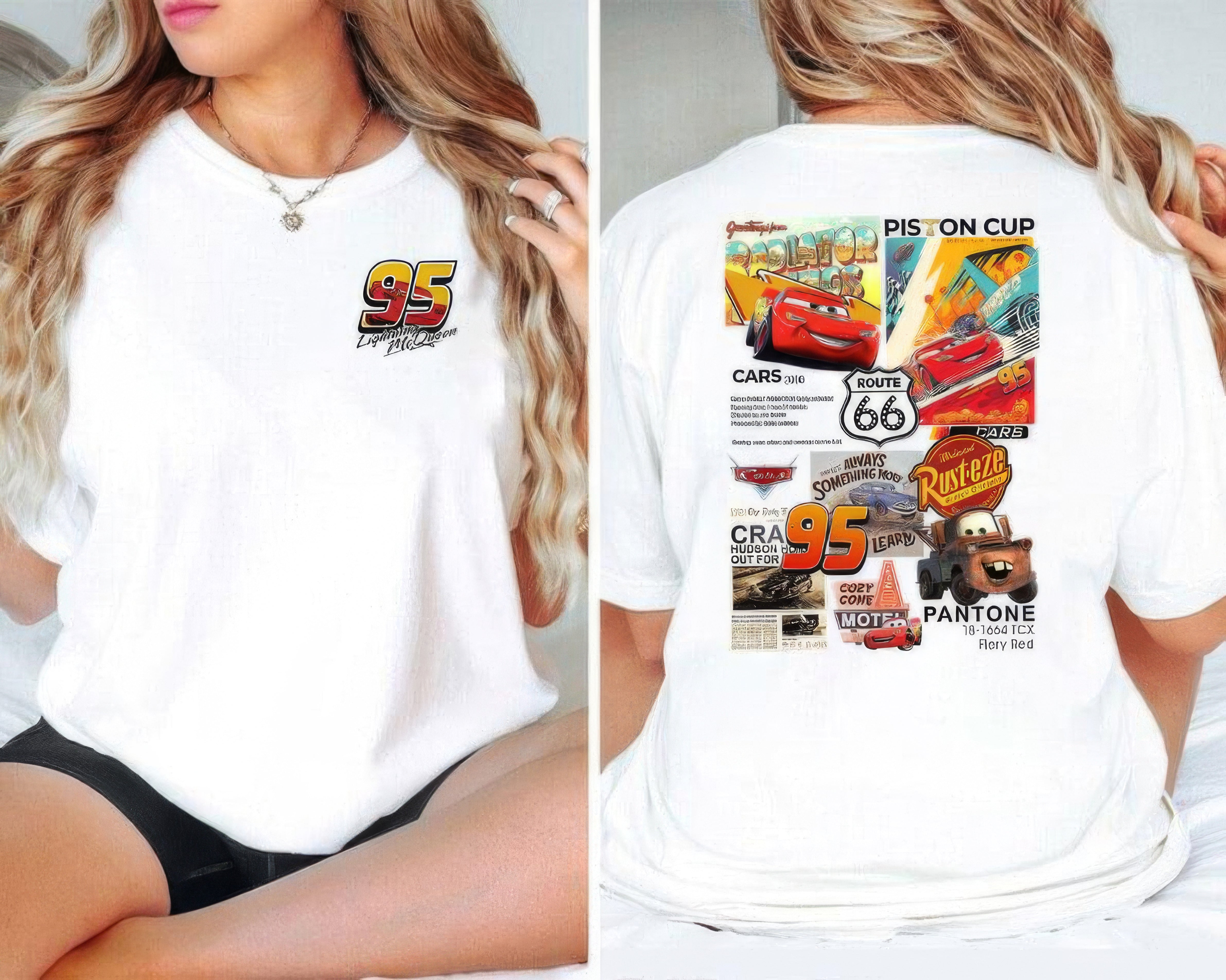 Lighting McQueen Cars Movie T-Shirt,Crewneck,Hoodie,TS-C-570