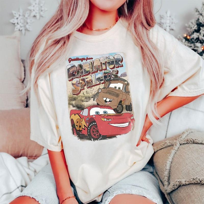 Radiator Springs McQueen Movie Cars T-Shirt,Crewneck,Hoodie,TS-C-579