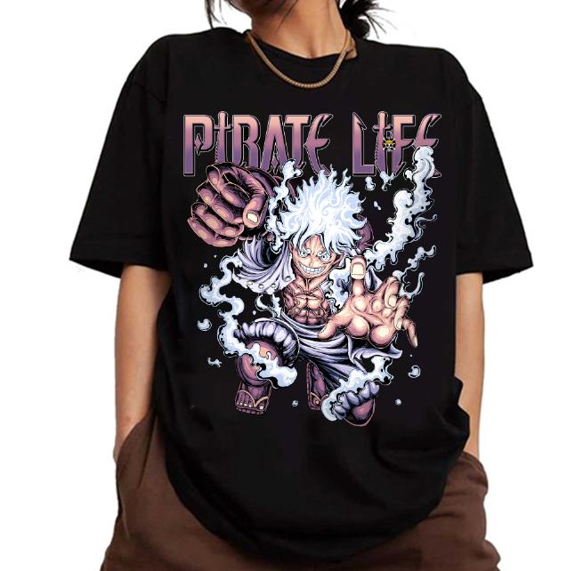 Luff Gear Pirate Life One Pjece Animee T-Shirt,Crewneck,Hoodie,H-C-900