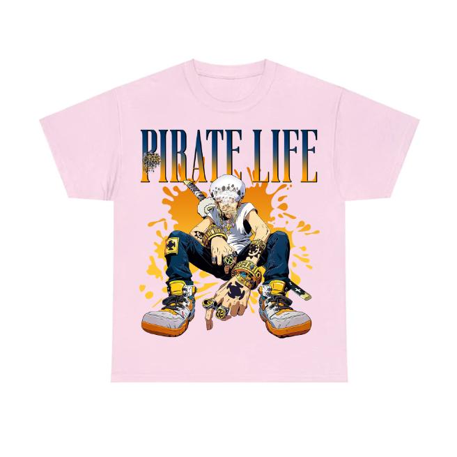 Tra Laww Pjrate Lifee One Pjece Animee Unisex T-shirt,Crewneck,Hoodie,H-C-966