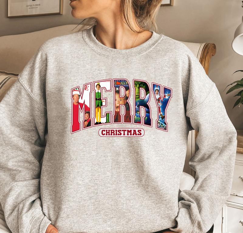 Merry Christmas Home Alone Movie T-Shirt,Crewneck,Hoodie,Gift For All,H-C-731