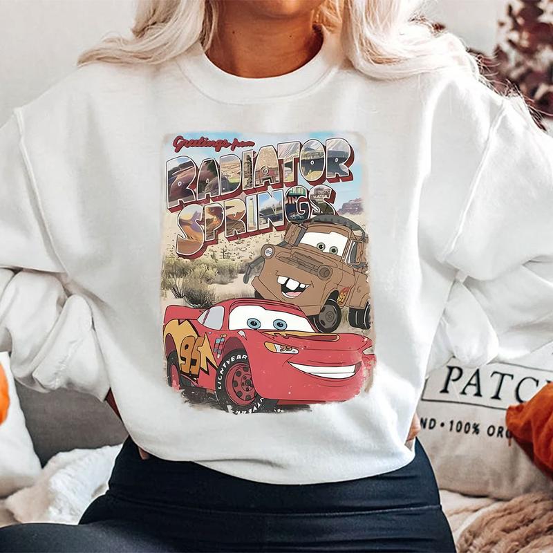 Radiator Springs McQueen Movie Cars T-Shirt,Crewneck,Hoodie,TS-C-579