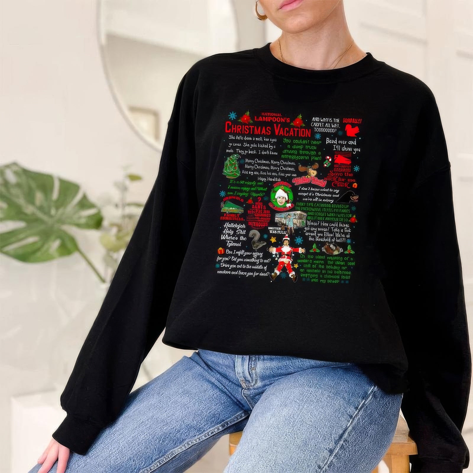 Christmas Vacation Movie Character T-Shirt,Crewneck,Hoodie,Christmas Gift,H-C-704