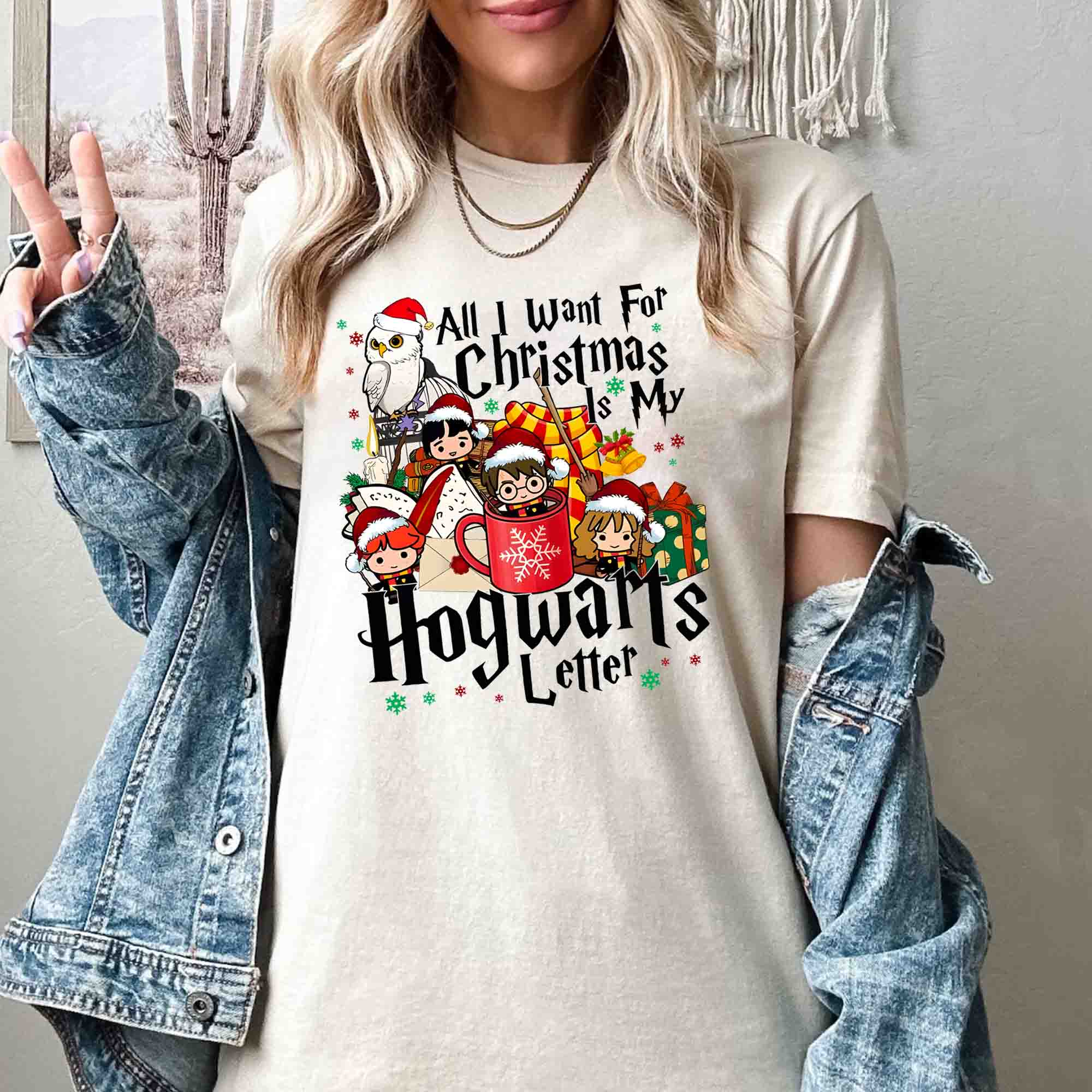 All I Want For Christmas Is My Hogwarts Letter T-Shirt,Crewneck,Hoodie,TS-C-321