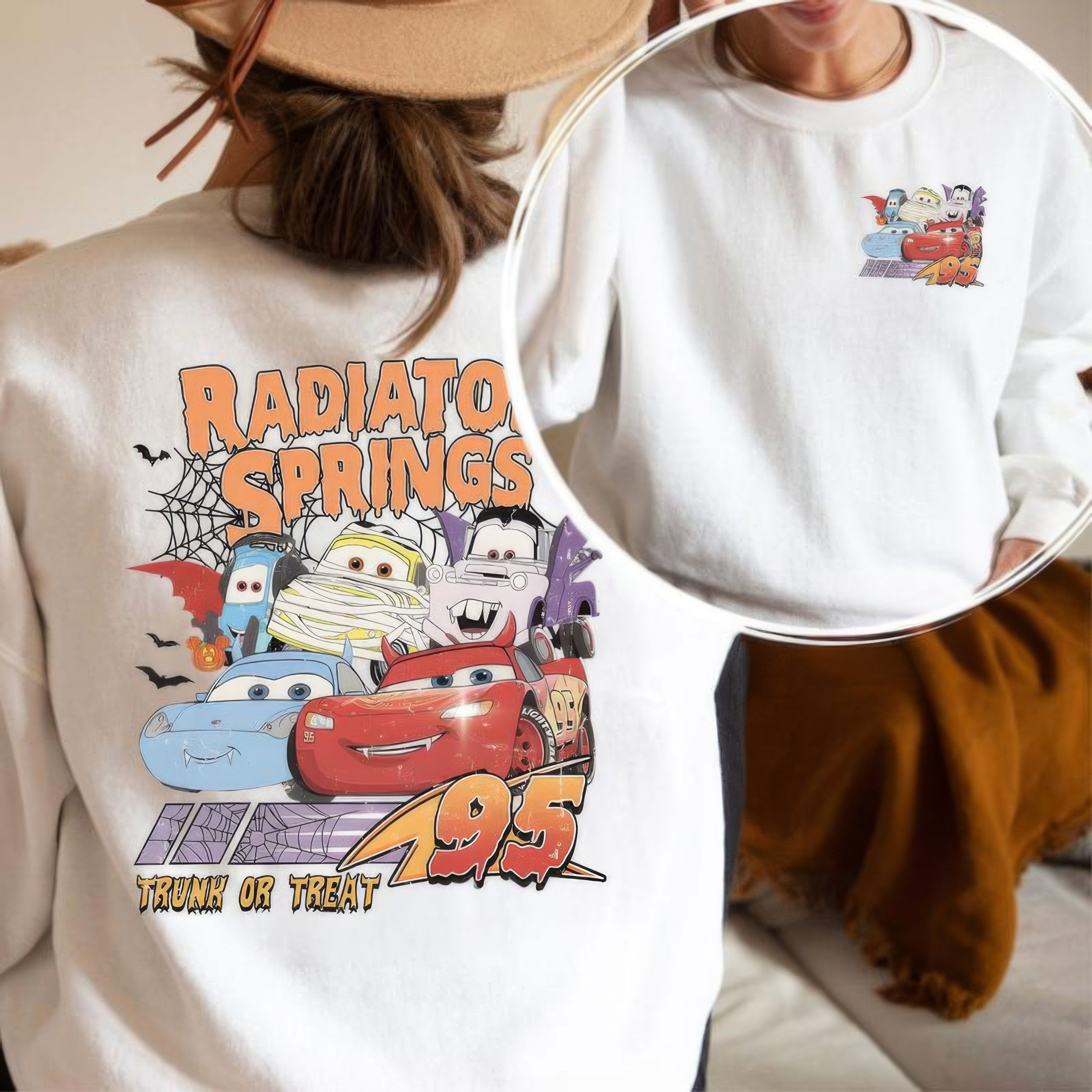 Radiator Springs McQueen Movie Cars T-Shirt,Crewneck,Hoodie,TS-C-576