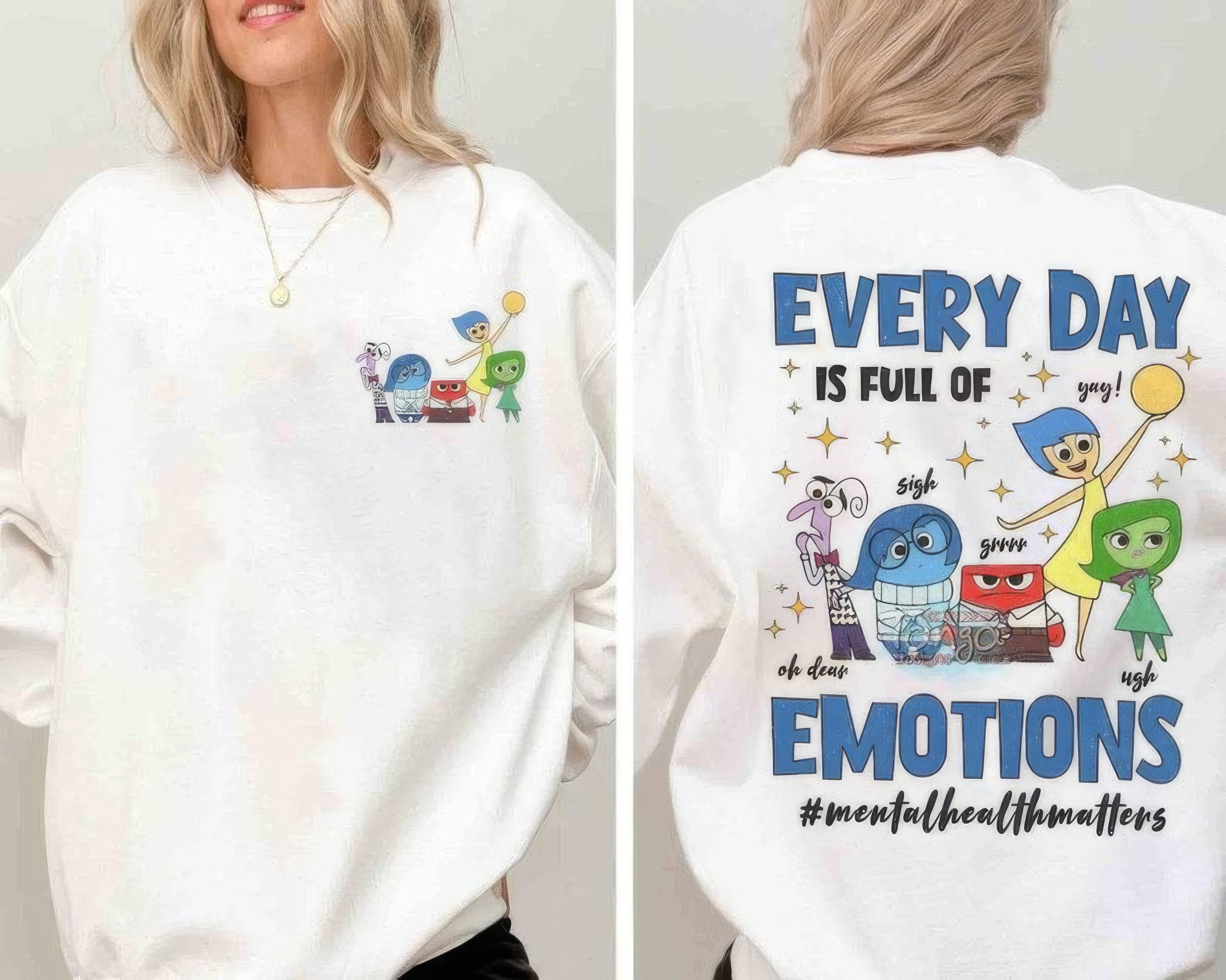 Every Day Is Full Of Emotions T-Shirt,Crewneck,Hoodie,TS-C-631