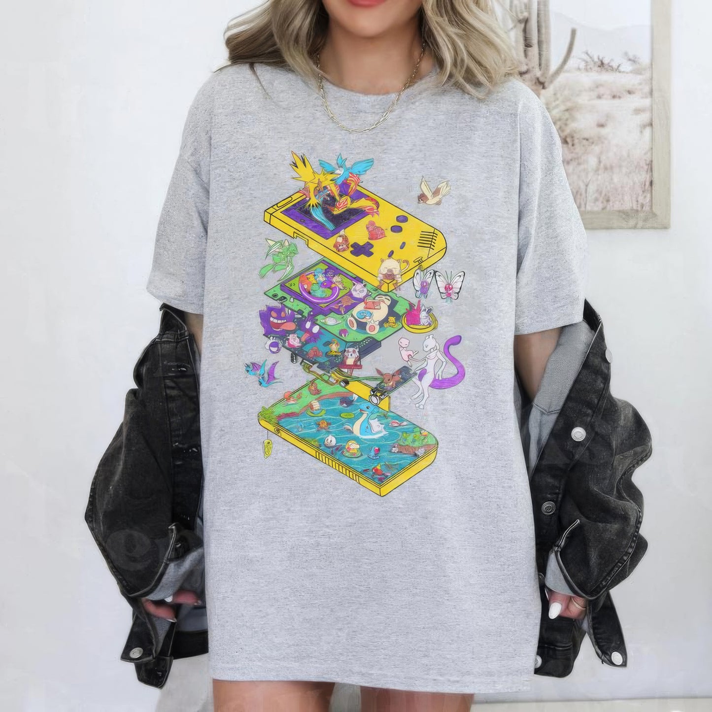 Retro Game Vintage Unisex T-Shirt,Crewneck,Hoodie,For Lovers,H-C-1036