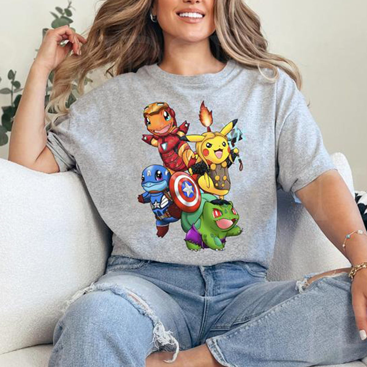 Super Hero Anime Vintage Unisex T-Shirt,Crewneck,Hoodie,TS-C-499