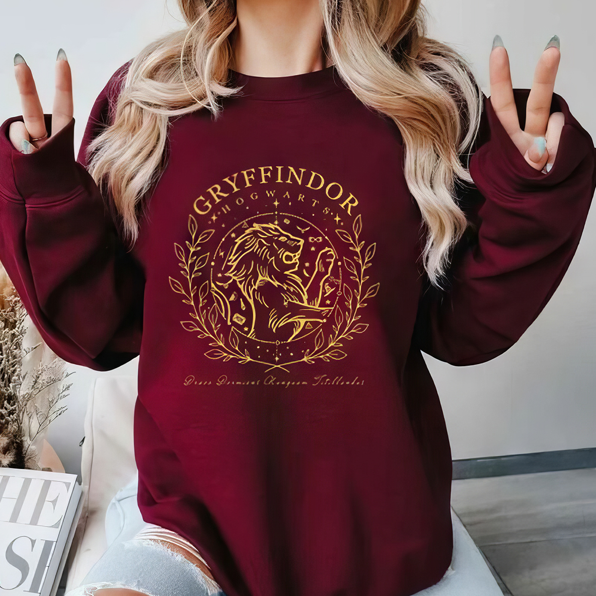 Vintage Harry Potter Four House Crest T-Shirt,Crewneck,Hoodie,H-C-695