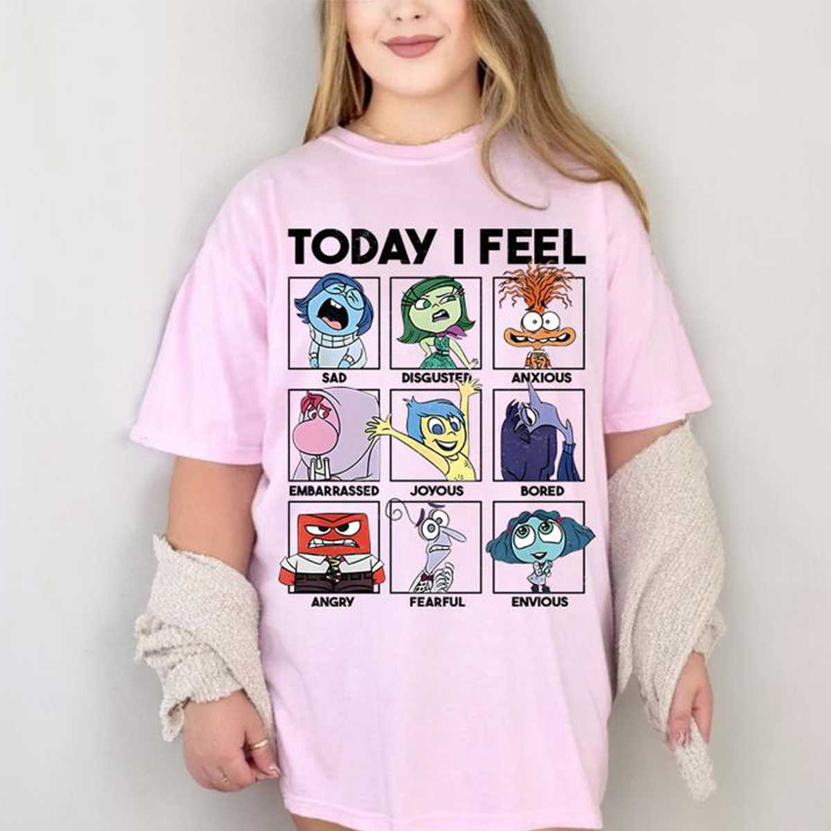 Friends It's Okay To Feel All The Feels Mental Health Emotional T-Shirt,Crewneck,Hoodie,TS-C-589