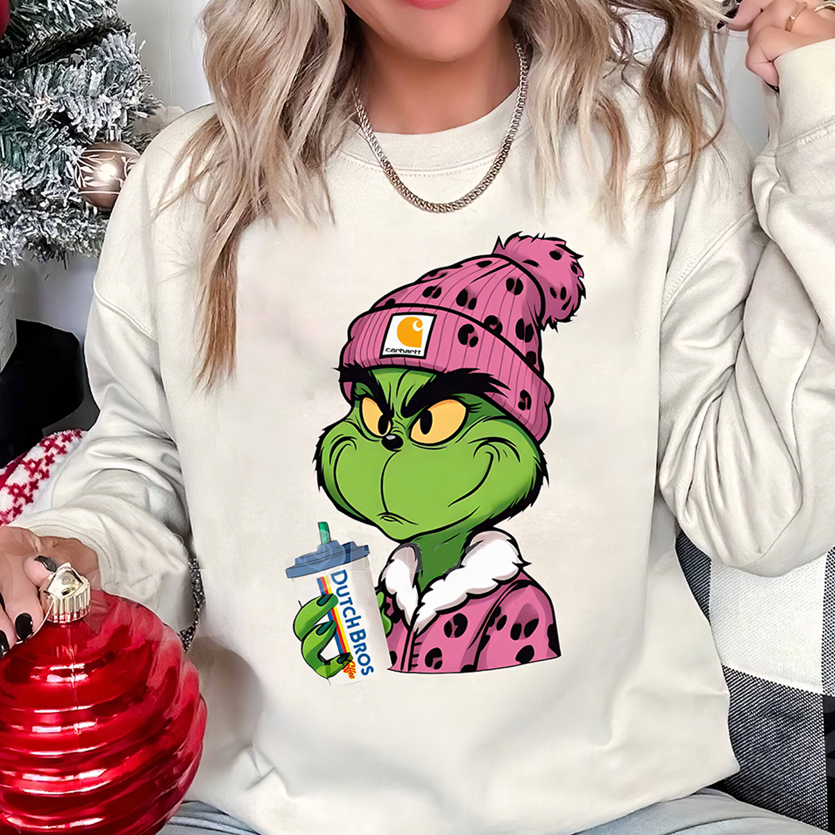 Grinchmas Dutch Brus T-Shirt,Crewneck,Hoodie For Christmas Gift,TS-C-350