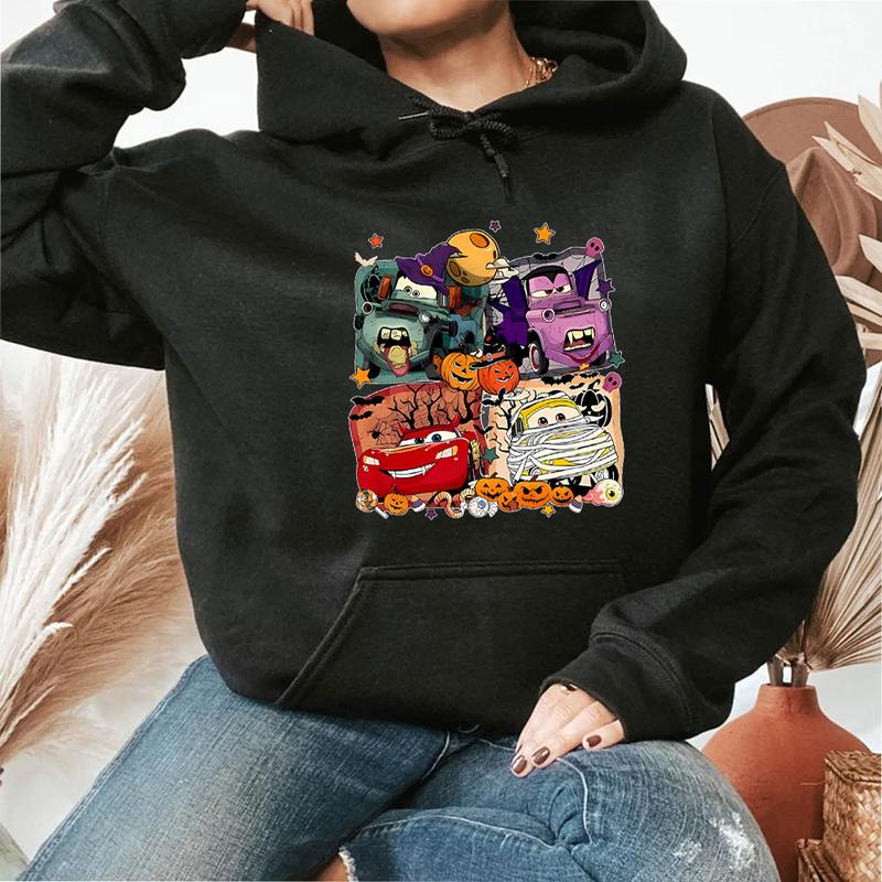 Lighting McQueen Cars Movie Halloween T-Shirt,Crewneck,Hoodie For Gift,TS-C-571