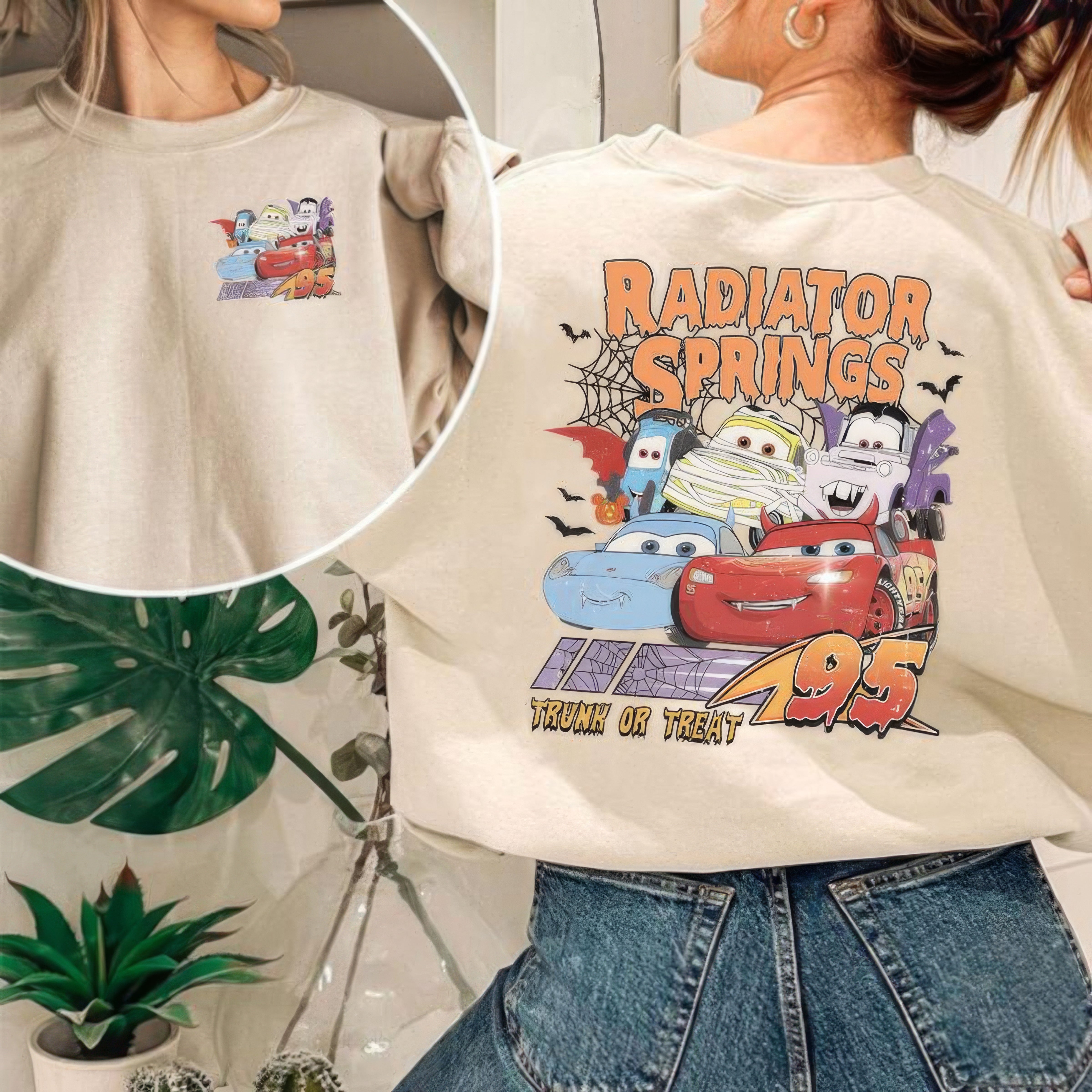 Radiator Springs McQueen Movie Cars T-Shirt,Crewneck,Hoodie,TS-C-576